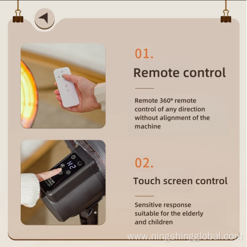 Portable Air Circulation Heater with Digital Display